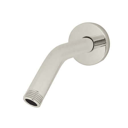 Showerscape K151K6 6-Inch Shower Arm with Flange, Polished Nickel K151K6